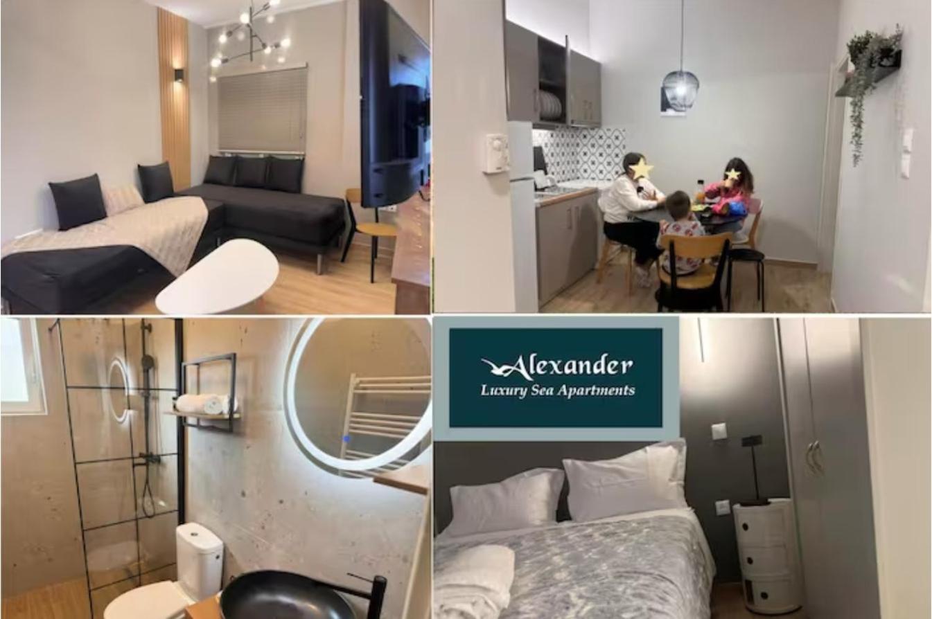 Alexander Luxury Sea Apartments Nea Chili Экстерьер фото